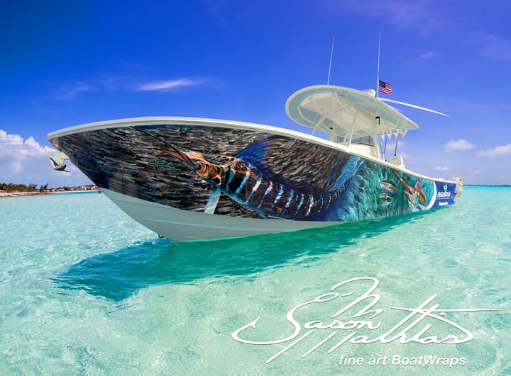 Jason Mathias marine wildlife artwork