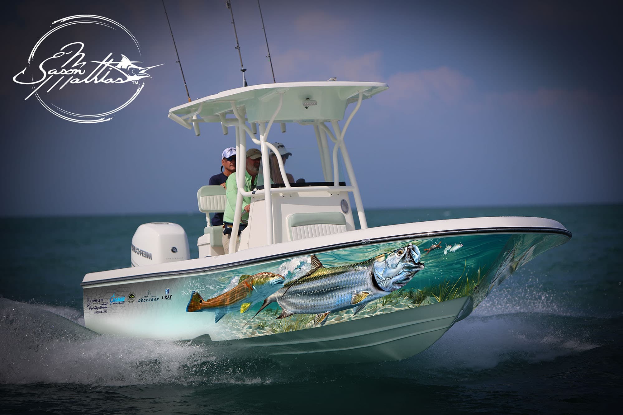 Jason Mathias marine wildlife artwork